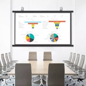 Simple Wall hanging Projection screen Size 100 inch